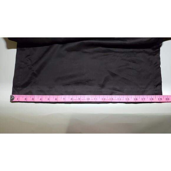 Banana Republic Italian Satin Wide-Leg Jumpsuit Size XL Viscose Wool Dark Brown - Picture 12 of 12